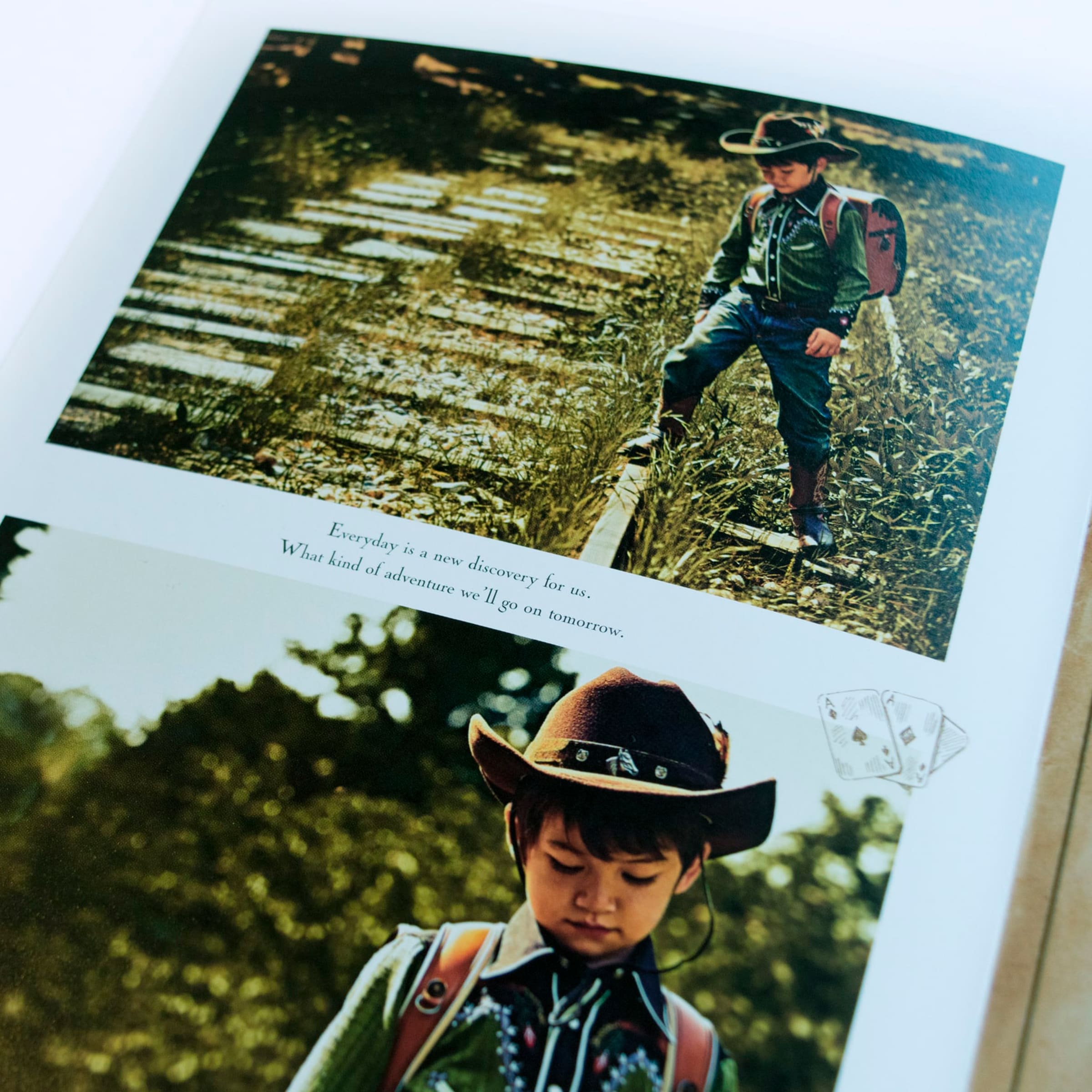 ランドセルの冊子デザイン