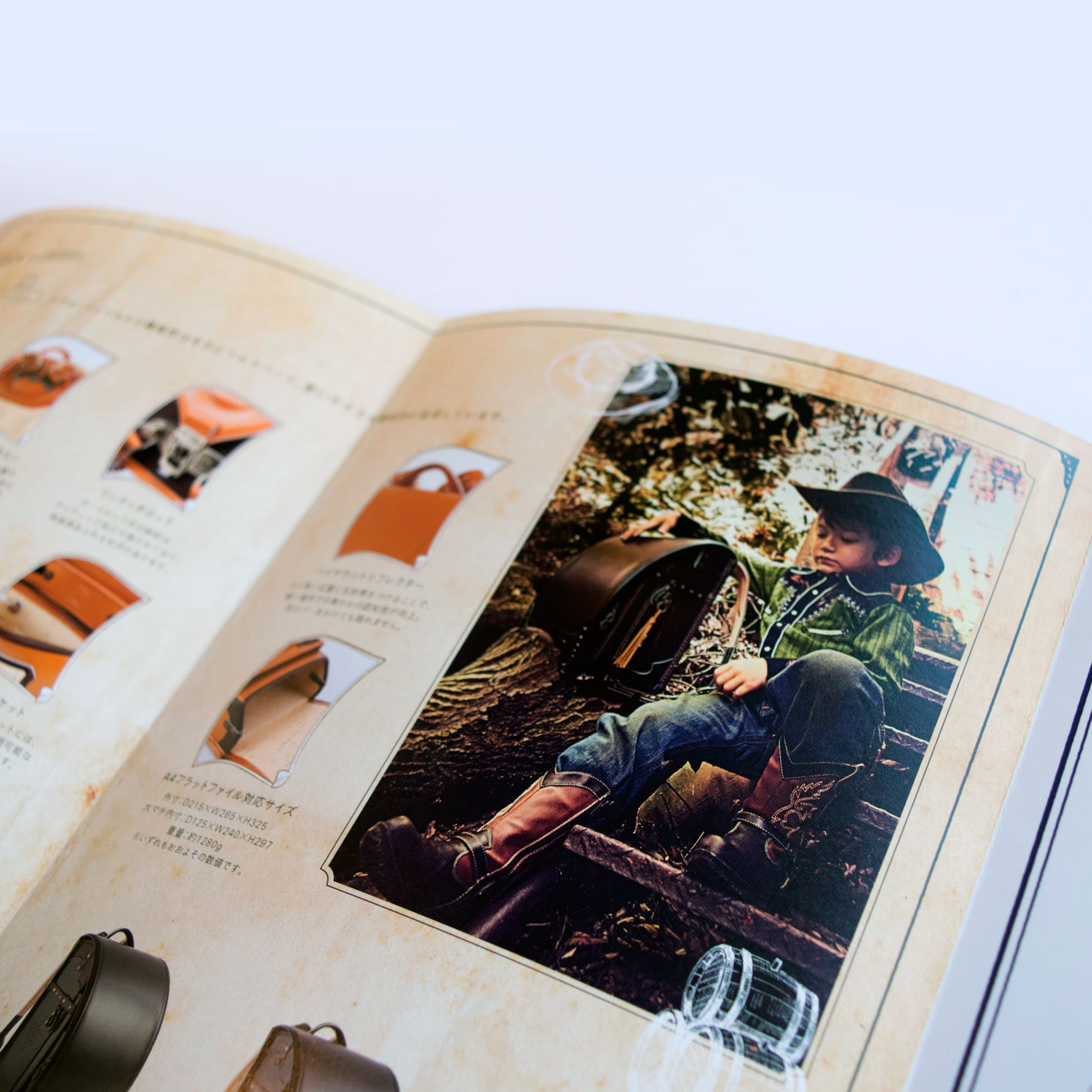 ランドセルカタログデザイン