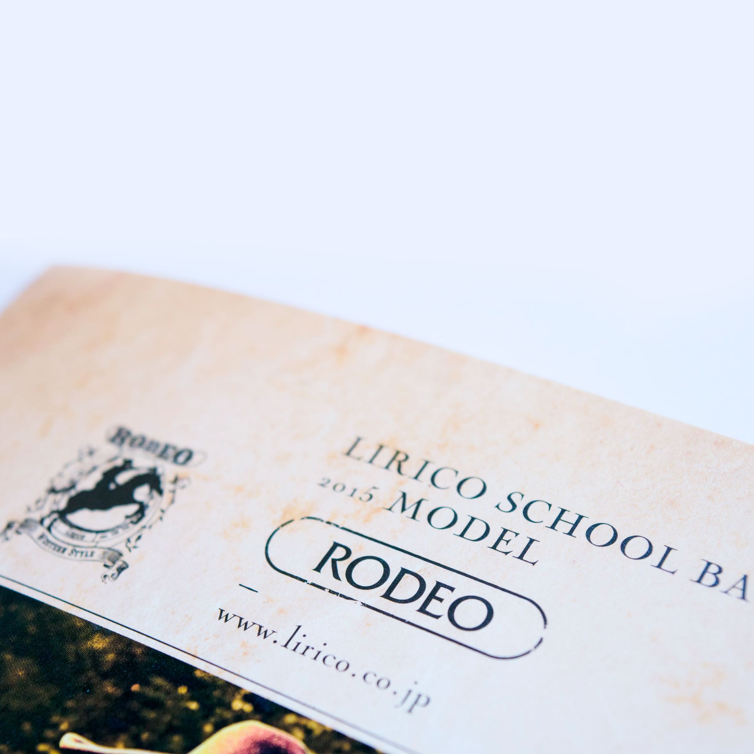 ランドセルリーフレットデザイン