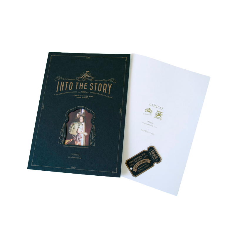 ランドセル会社のグラフィックデザイン