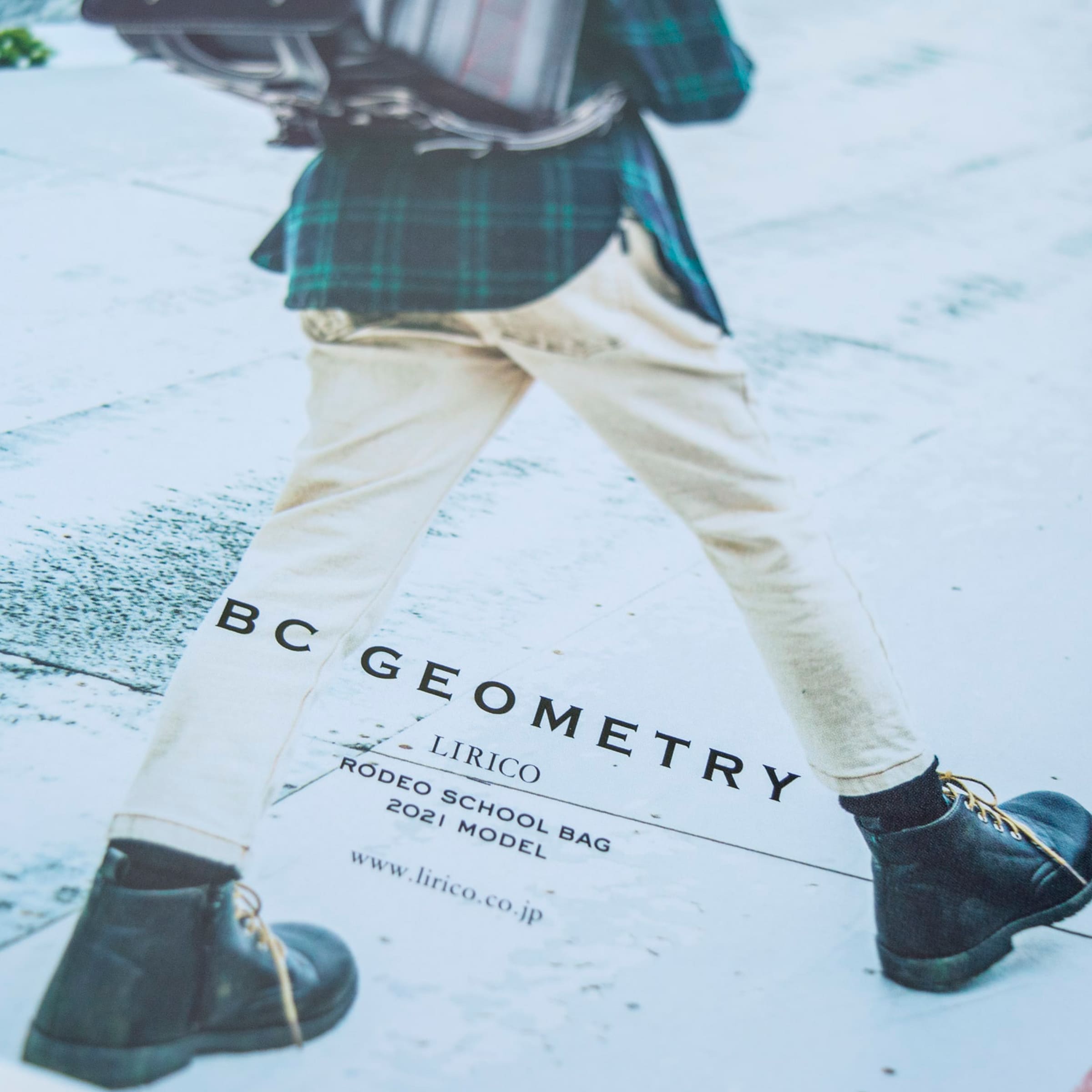 ランドセルのリーフレットデザイン