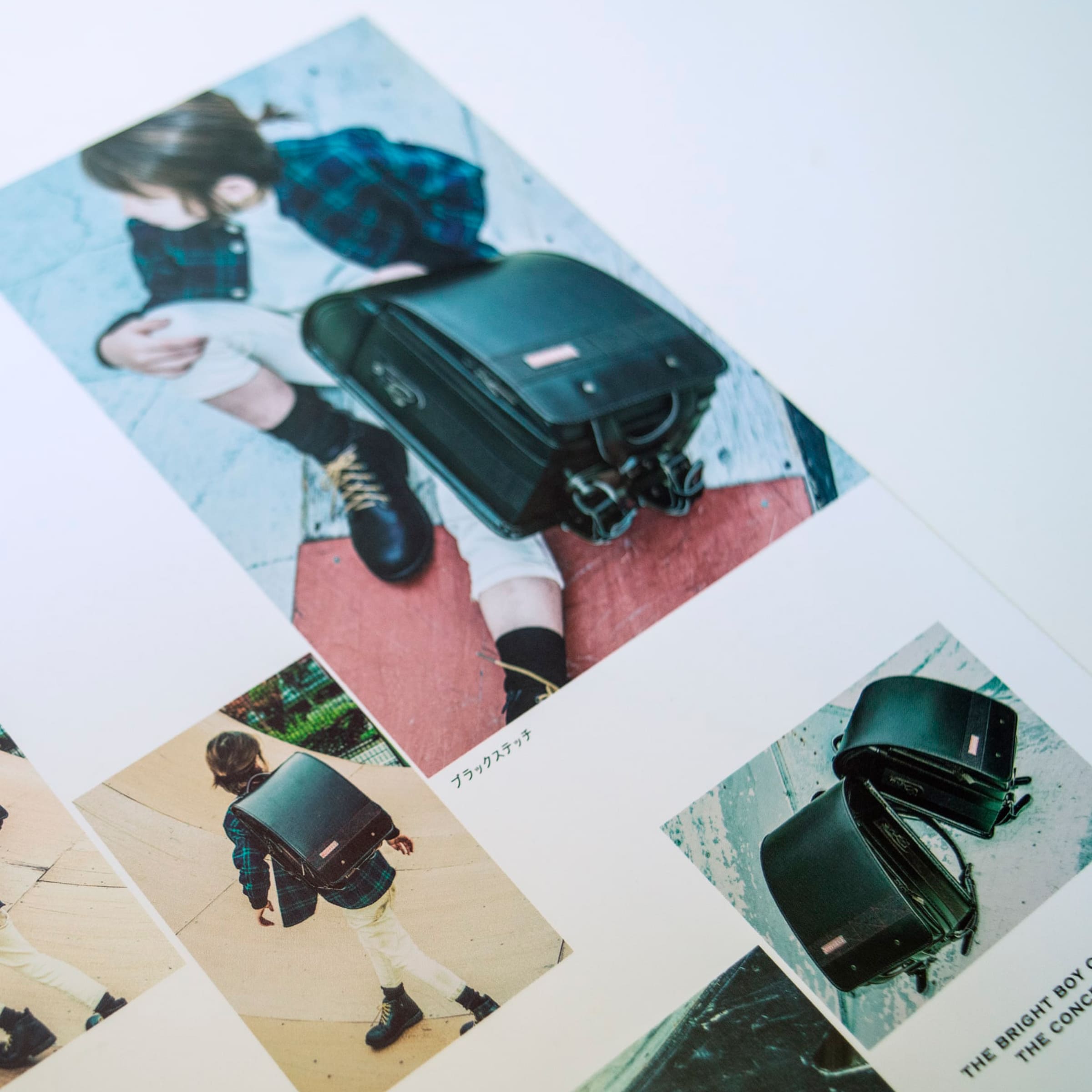 ランドセルのパンフレットデザイン