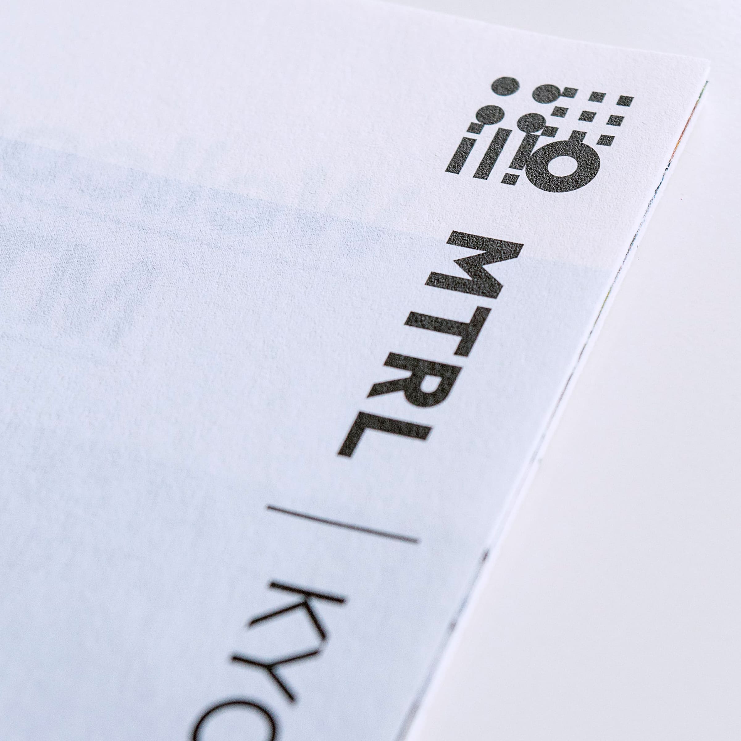 サービス案内のパンフレット