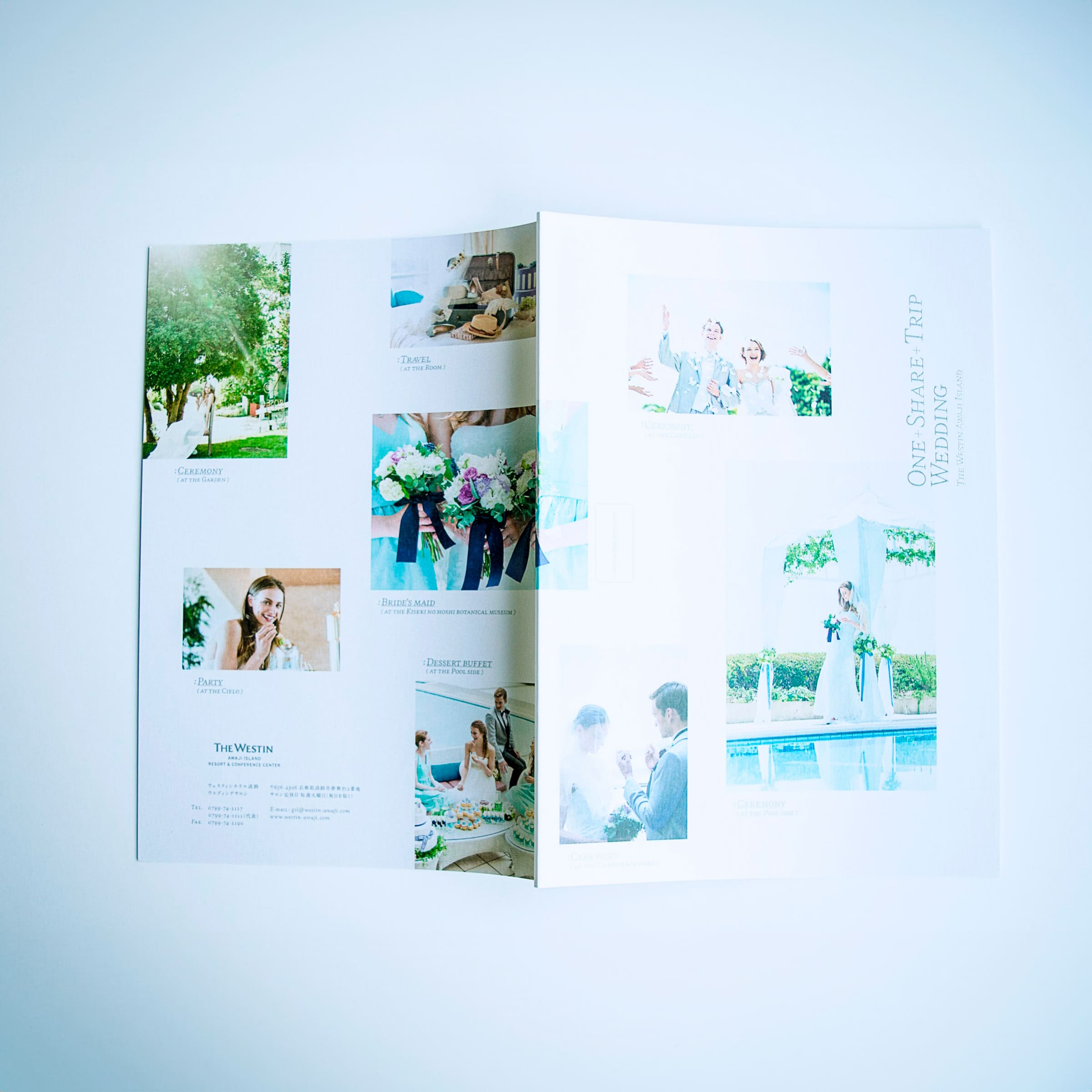 ウエディングカタログのデザイン