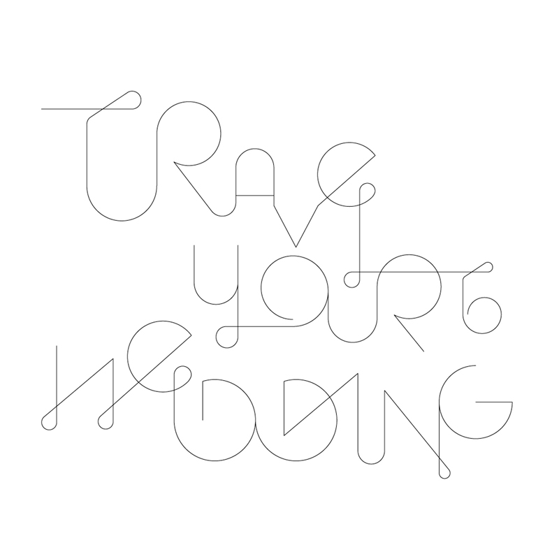 ブライダル施設のグラフィックデザイン