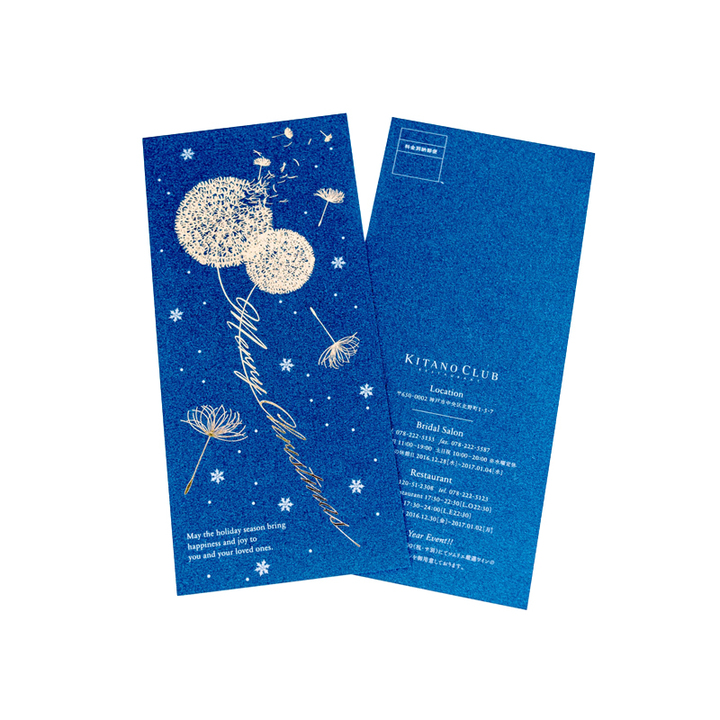 ブライダル施設のグラフィックデザイン