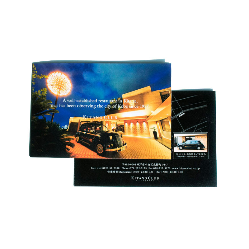 ブライダル施設のグラフィックデザイン