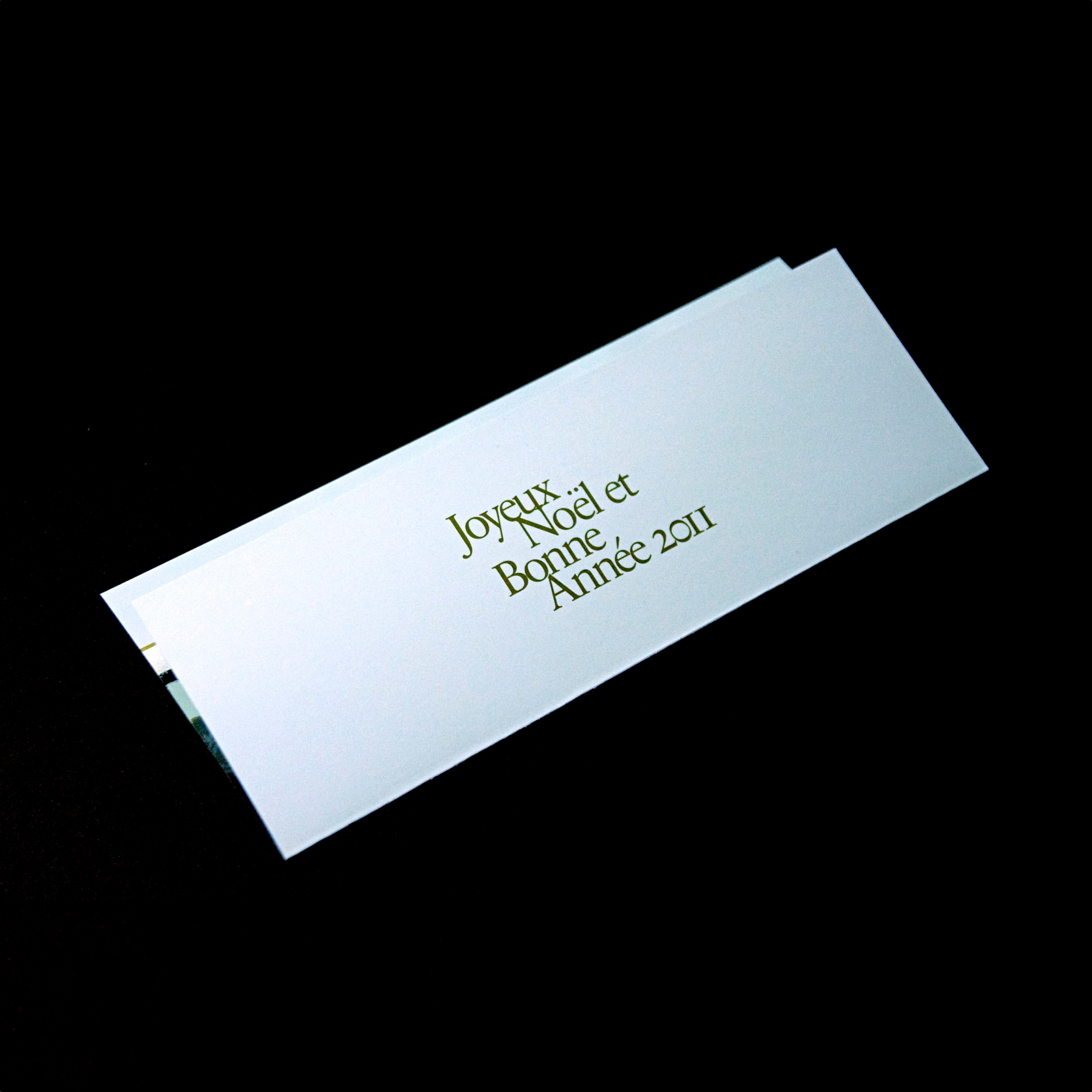 ラ・ベカス 2010-2011aw シーズングリーティング, labeccase 2012-2013aw season greeting card