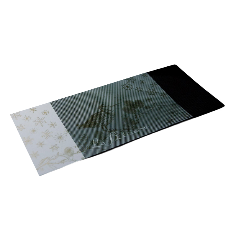 フレンチ料理店のグラフィックデザイン