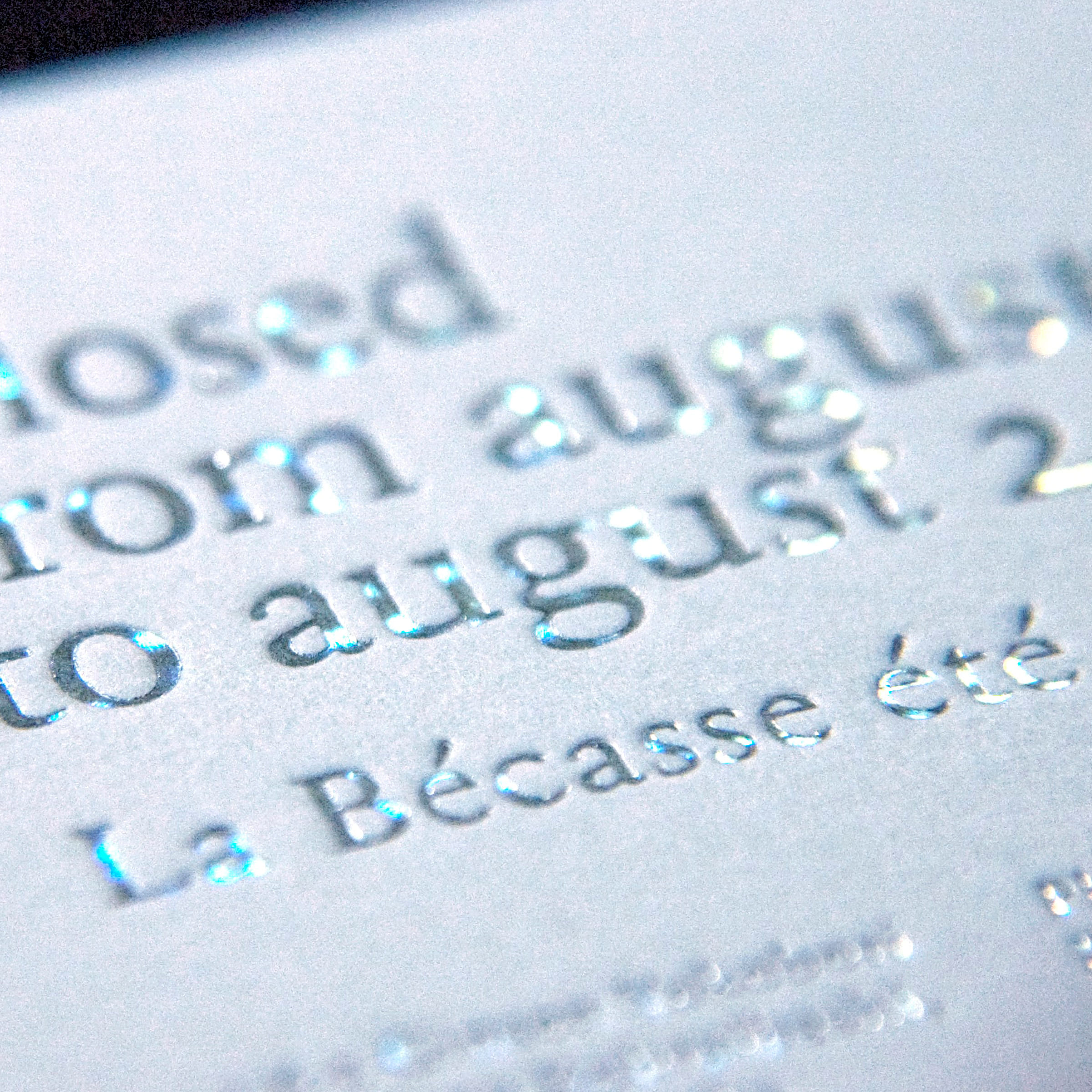 フランス料理店のデザイン