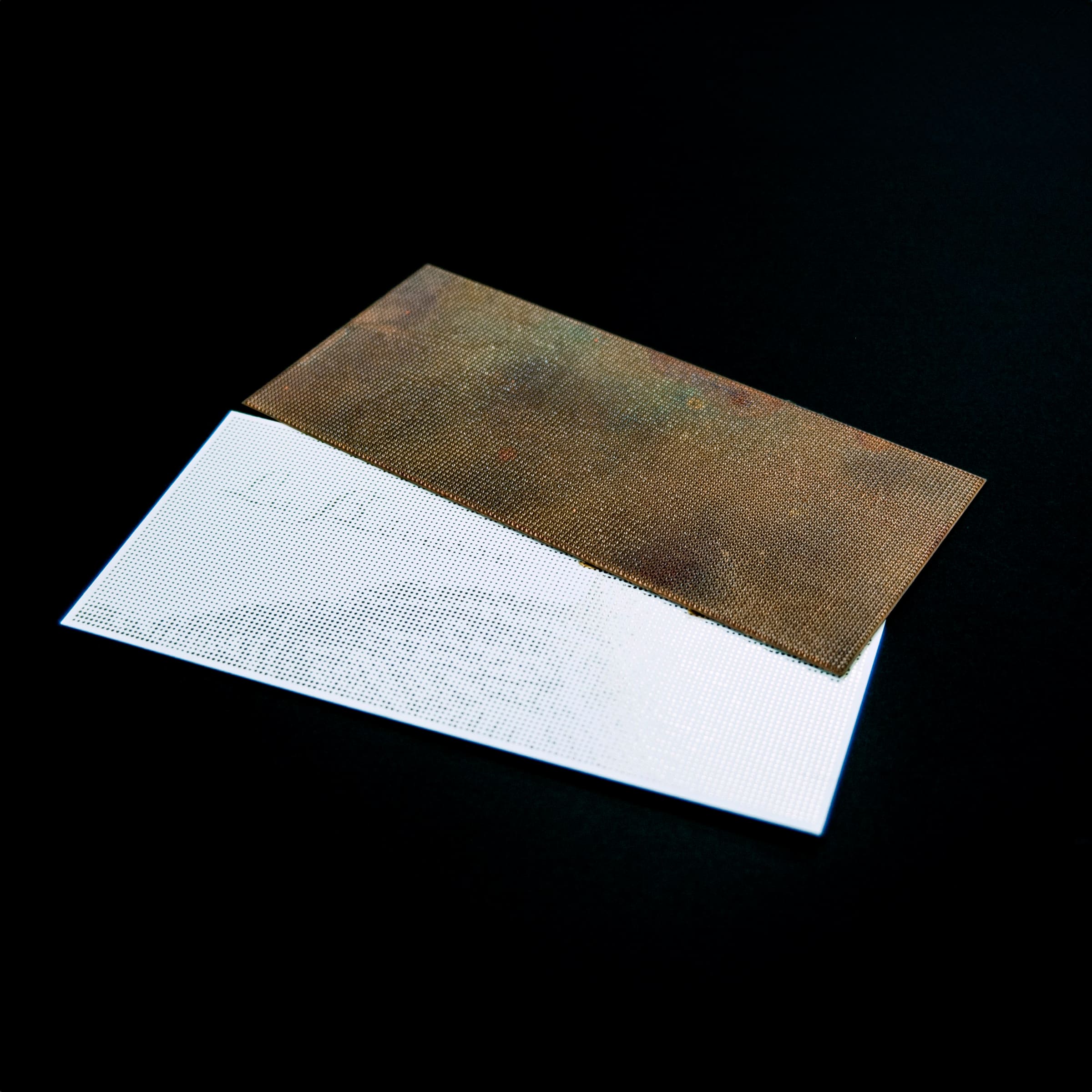 フランス料理店のクリスマスカード, グラフィックデザイン