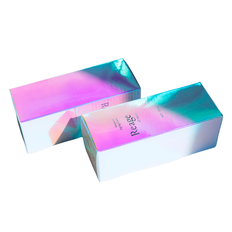 美容液のパッケージデザイン